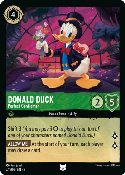[LOR02-077/204](U) Donald Duck - Perfect Gentleman