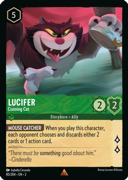 [LOR02-085/204](R) Lucifer - Cunning Cat (Foil)