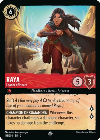 [LOR02-123/204](SR) Raya - Leader of Heart
