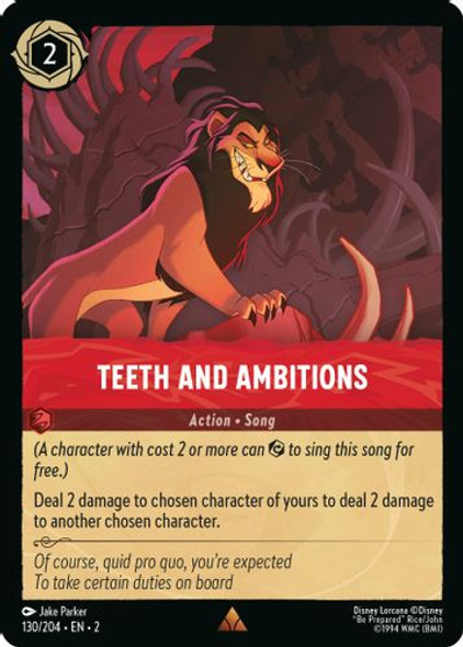 [LOR02-130/204](R) Teeth and Ambitions