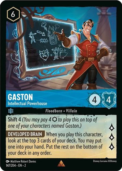 [LOR02-147/204](R) Gaston - Intellectual Powerhouse