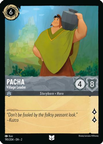 [LOR02-190/204](U) Pacha - Village Leader (Foil)