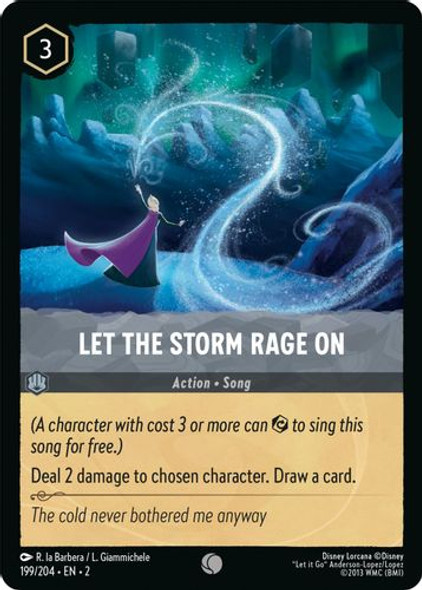 [LOR02-199/204](C) Let the Storm Rage On (Foil)