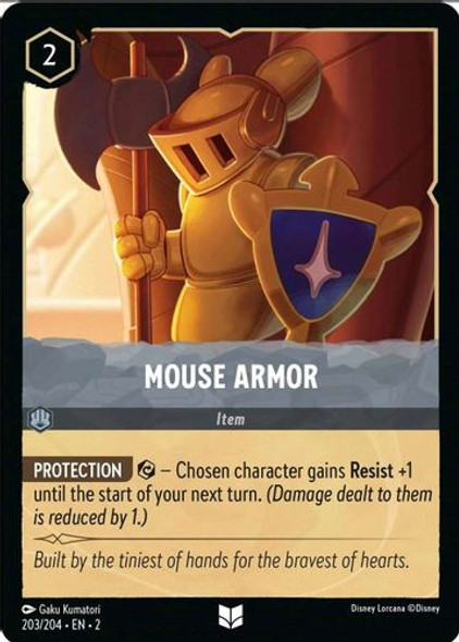 [LOR02-203/204](U) Mouse Armor (Foil)