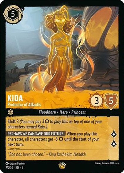 [LOR03-007/204](L) Kida - Protector of Atlantis