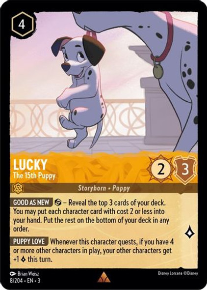 [LOR03-008/204](R) Lucky - The 15th Puppy (Foil)