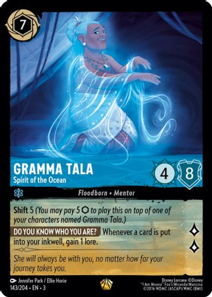 [LOR03-143/204](L) Gramma Tala - Spirit of the Ocean (Foil)