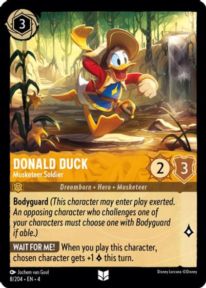 [LOR04-008/204](U) Donald Duck - Musketeer Soldier