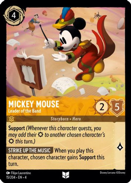 [LOR04-015/204](U) Mickey Mouse - Leader of the Band