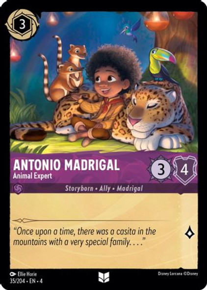 [LOR04-035/204](U) Antonio Madrigal - Animal Expert