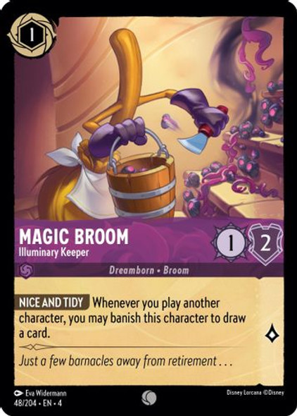 [LOR04-048/204](C) Magic Broom - Illuminary Keeper