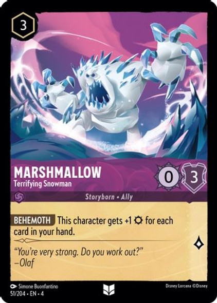 [LOR04-051/204](U) Marshmallow - Terrifying Snowman