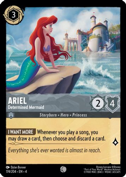 [LOR04-174/204](C) Ariel - Determined Mermaid