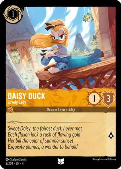 [LOR04-006/204](U) Daisy Duck - Lovely Lady (Foil)