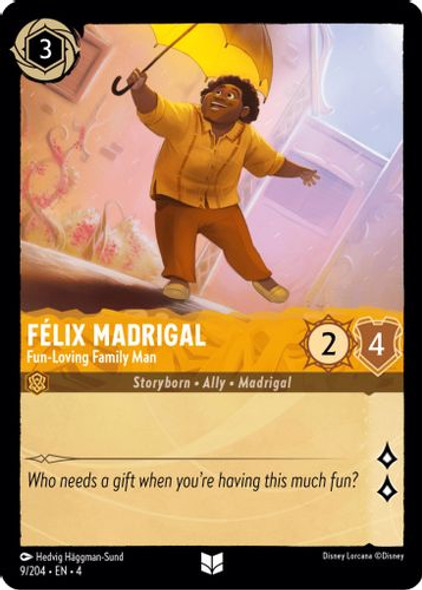 [LOR04-009/204](U) Felix Madrigal - Fun-Loving Family Man (Foil)