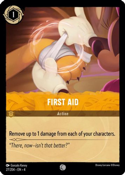 [LOR04-027/204](C) First Aid (Foil)