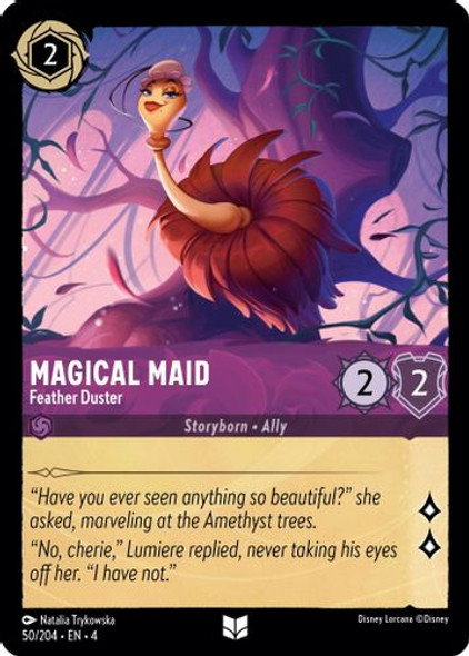 [LOR04-050/204](U) Magical Maid - Feather Duster (Foil)