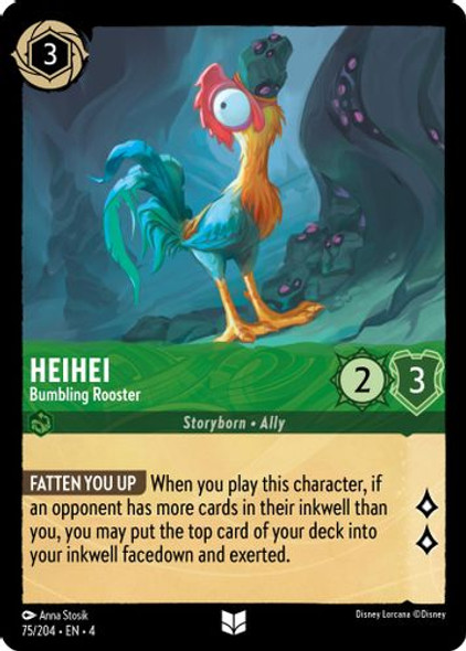 [LOR04-075/204](U) Heihei - Bumbling Rooster (Foil)
