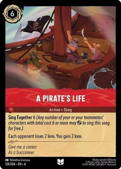 [LOR04-128/204](U) A Pirate's Life (Foil)