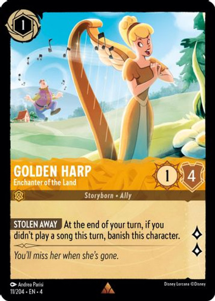 [LOR04-011/204](R) Golden Harp - Enchanter of the Land