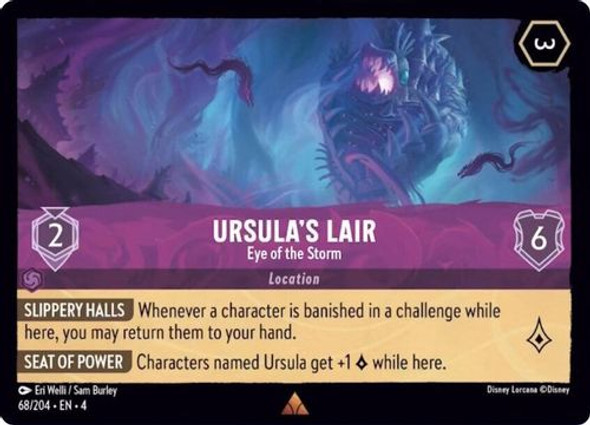 [LOR04-068/204](R) Ursula's Lair - Eye of the Storm