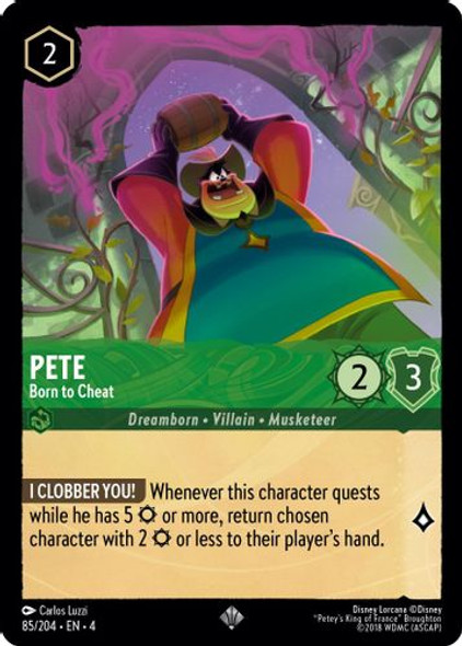 [LOR04-085/204](SR) Pete - Born to Cheat