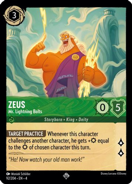 [LOR04-092/204](SR) Zeus - Mr. Lightning Bolts