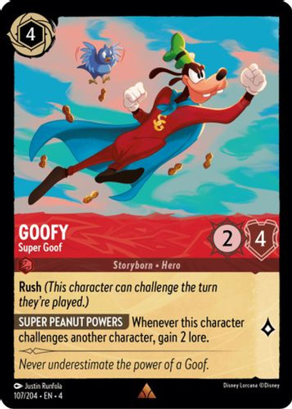 [LOR04-107/204](R) Goofy - Super Goof