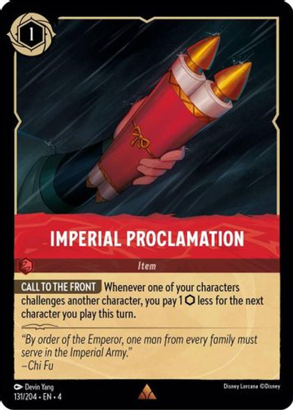 [LOR04-131/204](R) Imperial Proclamation