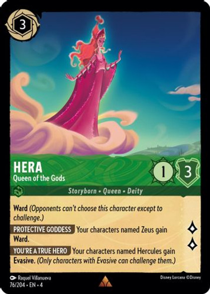 [LOR04-076/204](R) Hera - Queen of the Gods (Foil)