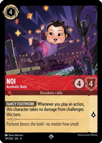 [LOR04-119/204](SR) Noi - Acrobatic Baby (Foil)