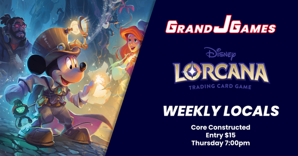 Thursday 7:00pm: Lorcana Weekly Game Night
