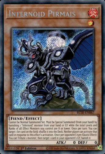 Yu-Gi-Oh! Infernoid Onuncu (MP15-EN209) Secret Rare – 1st Edition, Aus Mega Pack 2015