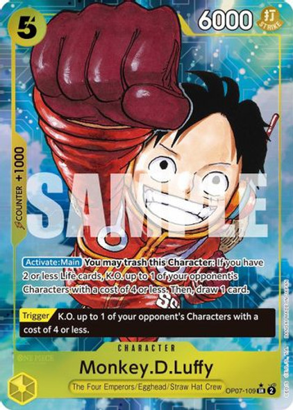 [OP07-109](SR) Monkey.D.Luffy (Alternate Art) (Foil)