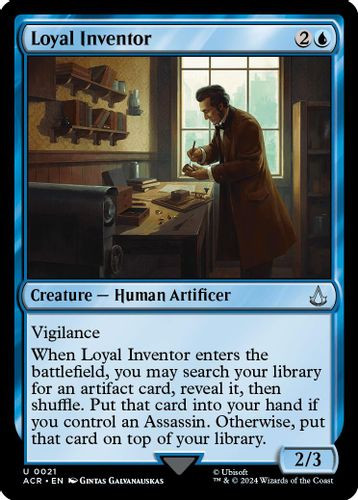 ACR-0021U Loyal Inventor (Foil)
