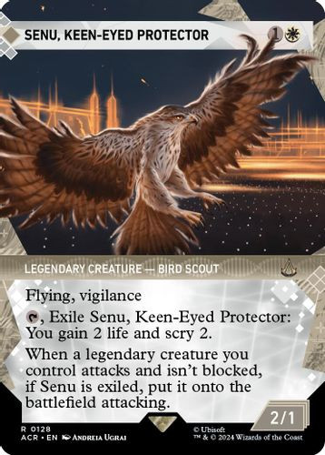 ACR-0128R Senu, Keen-Eyed Protector (Showcase)