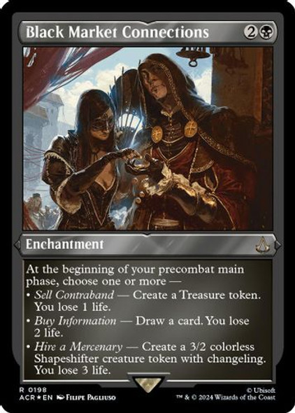 ACR-0198R Black Market Connections (Foil Etched)