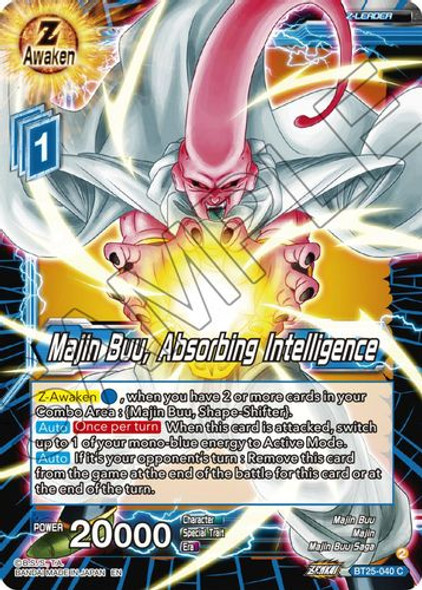 [BT25-040](C) Majin Buu, Absorbing Intelligence