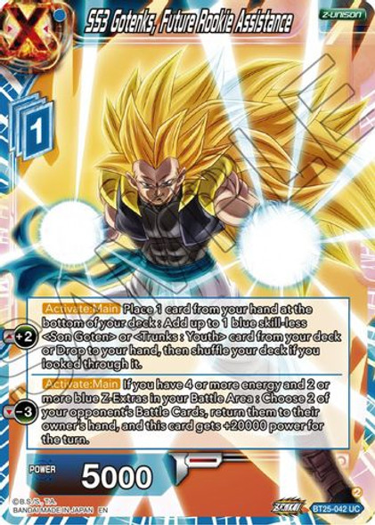 [BT25-042](UC) SS3 Gotenks, Future Rookie Assitance