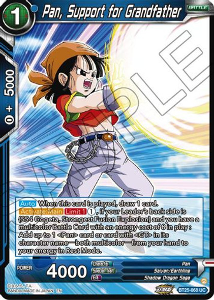 [BT25-068](UC) Pan, Support for Grandfather