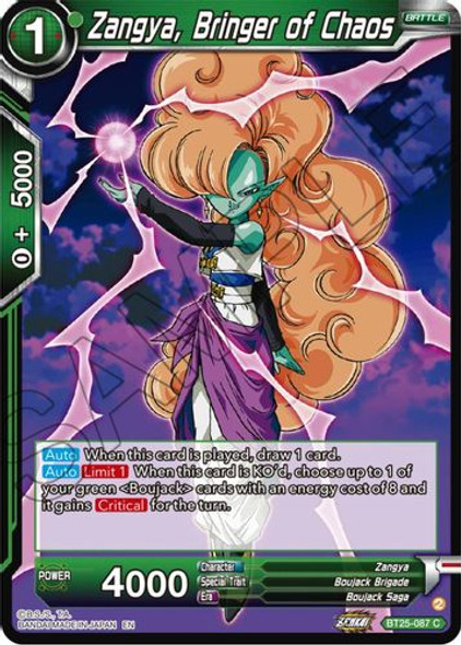 [BT25-087](C) Zangya, Bringer of Chaos