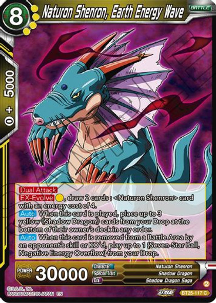 [BT25-117](C) Naturon Shenron, Earth Energy Wave