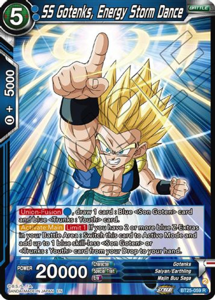 [BT25-059](R) SS Gotenks, Energy Storm Dance (Foil)