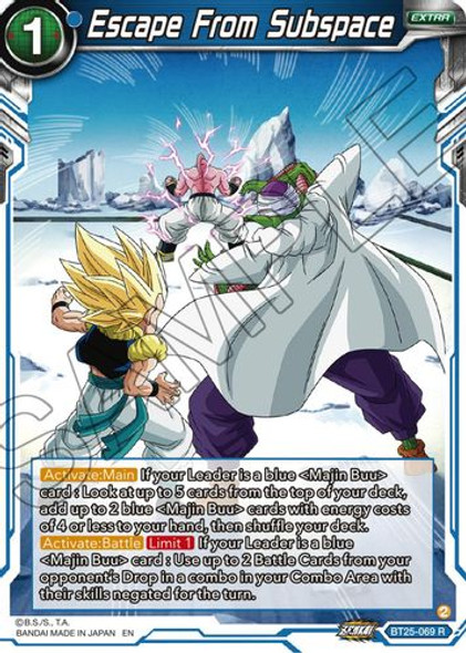 [BT25-069](R) Escape From Subspace (Foil)