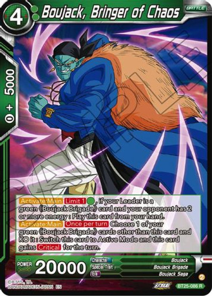 [BT25-086](R) Boujack, Bringer of Chaos (Foil)