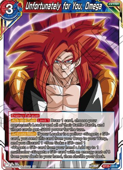 [BT25-125](R) Unfortunately for You, Omega (Foil)