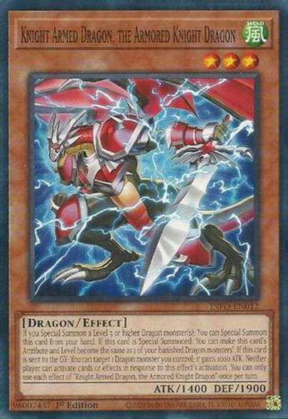 [INFO-EN012] Knight Armed Dragon, the Armored Knight Dragon (Common) <1st>