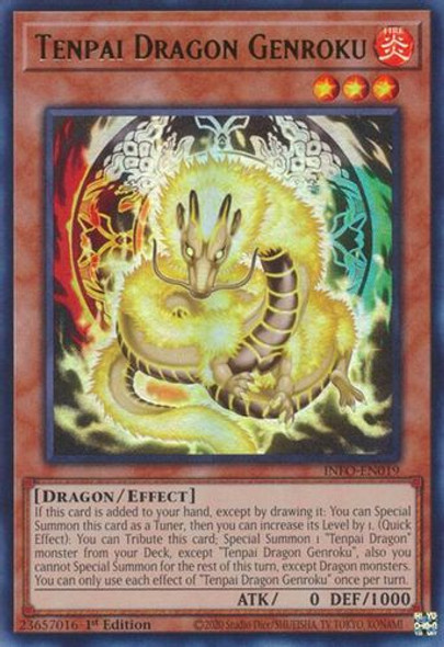 [INFO-EN019] Tenpai Dragon Genroku (Ultra Rare) <1st>