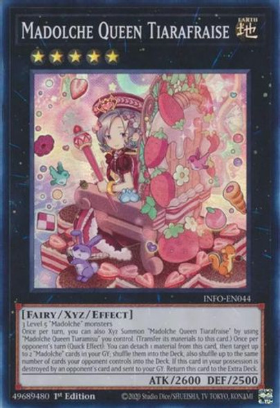 [INFO-EN044] Madolche Queen Tiarafraise (Super Rare) <1st>