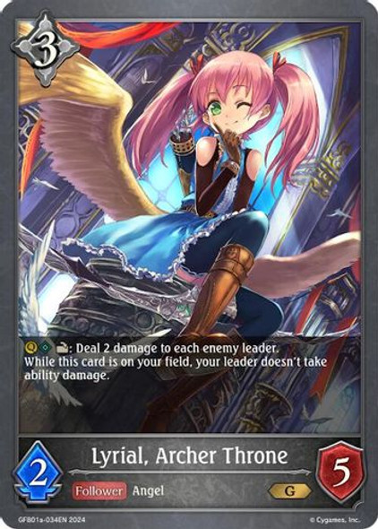 [GFB01a-034EN](G) Lyrial, Archer Throne